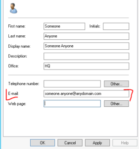 email address is no longer valid