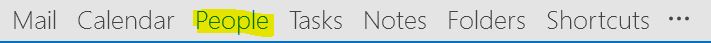 Share contacts Outlook - How To