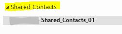 Share contacts Outlook - How To