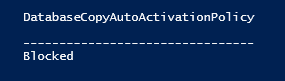 DataBaseCopyAutoActivation