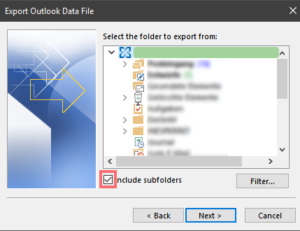O365 PST Export