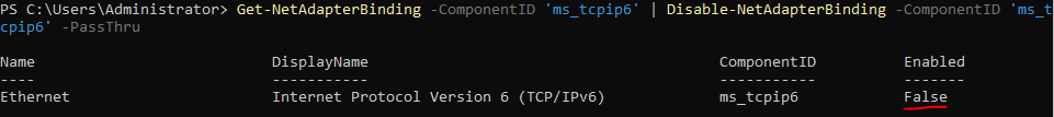 Disable-NetAdapterBinding